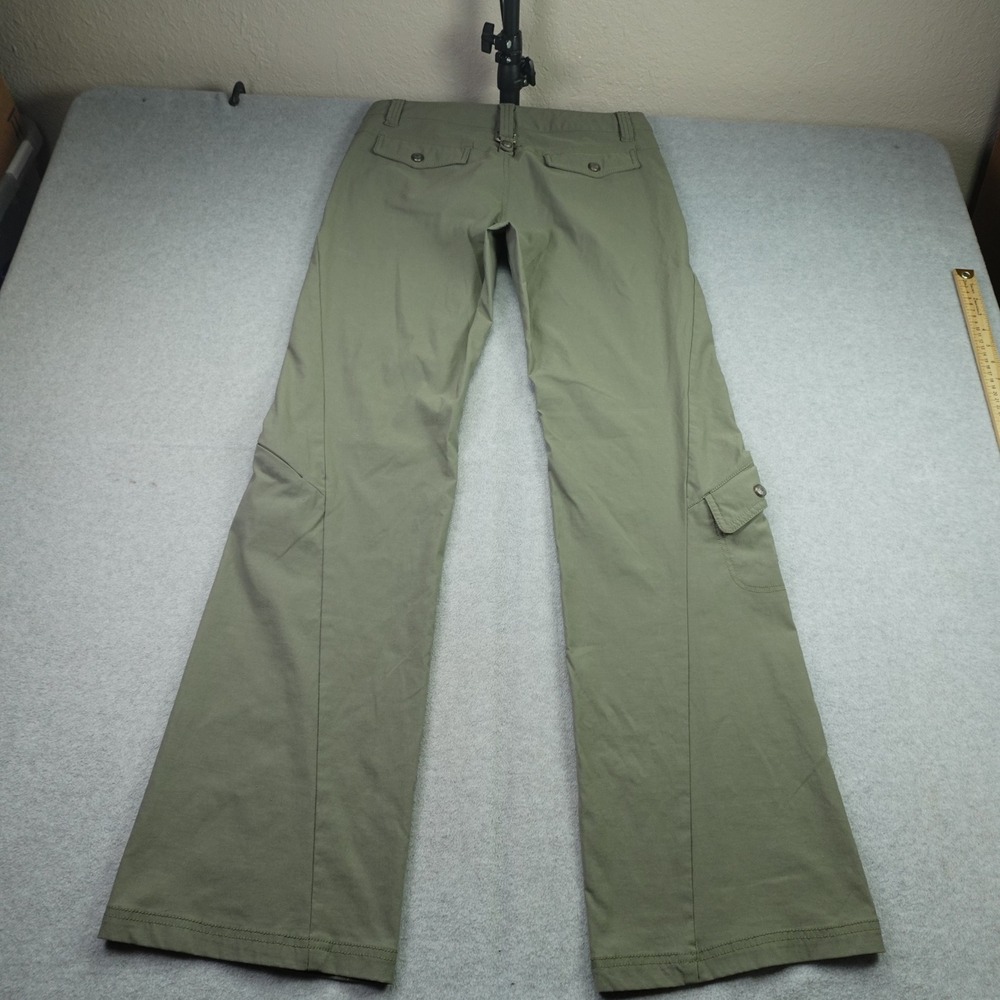 Athleta Pants Womens 8 Green Cargo Hiking Outdoor Straight Leg - Picture 2 of 16